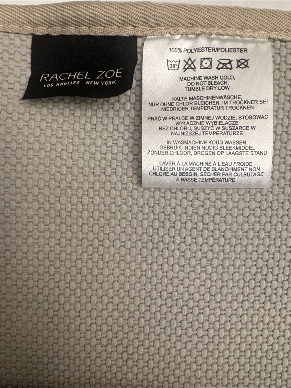 RACHEL ZOE Cheetah Animal Print Bath Rug/Mat - Non-Slip Rubber Back -21
